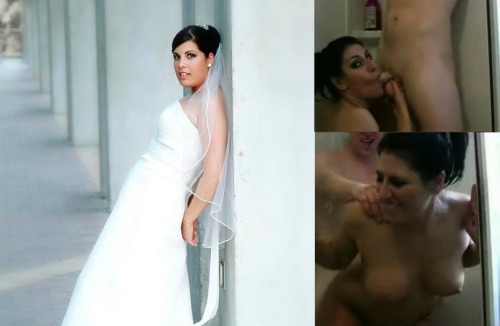 Porn Pics slutwives4u:  A bride with pride! 