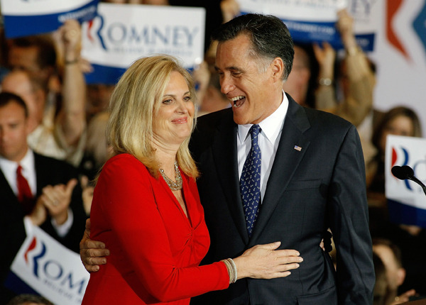 Ann Romney gets sassy: “Unzip him and let the real Mitt Romney out.”