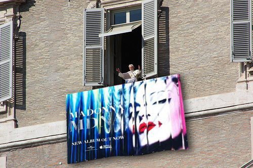 POPE represents for MADONNA | MDNA