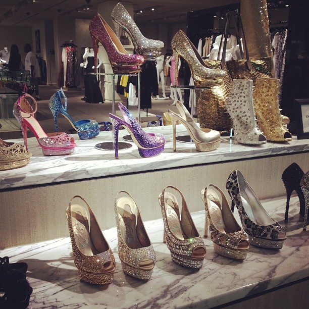 sheneka:  Shoe-Gasm! Dangerous to the bank account 😍 (Taken with instagram) 