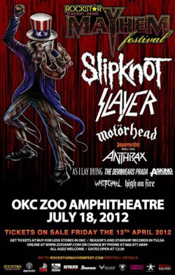 SlipKnoT is back! Presales this friday april