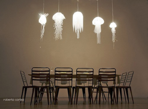 staceythinx:  The Medusae Collection of lamps from Roxy Russell Design 