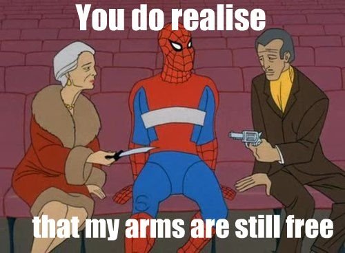 Freaking love 60s spiderman. So many great reaction pics.