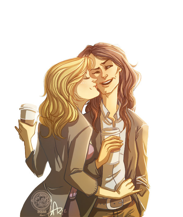 The Sapphorium — Fanart for Rizzoli and Isles. Because Rizzles is...