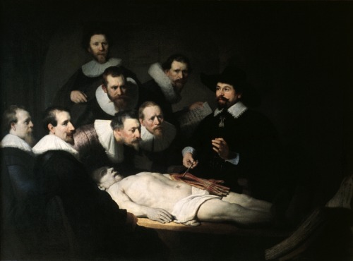 cavetocanvas: Rembrandt, The Anatomy Lesson of Dr. Nicolaes Tulp, 1632 This is Rembrandt’s fir