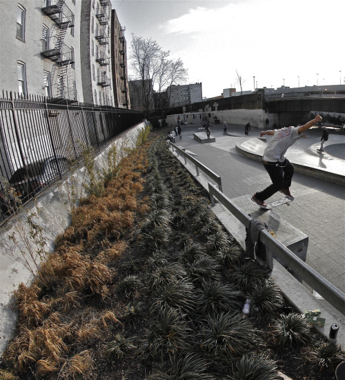 BS Tailslide, Bronx. Rider: Victor. Photo: Sheyla Grullon.