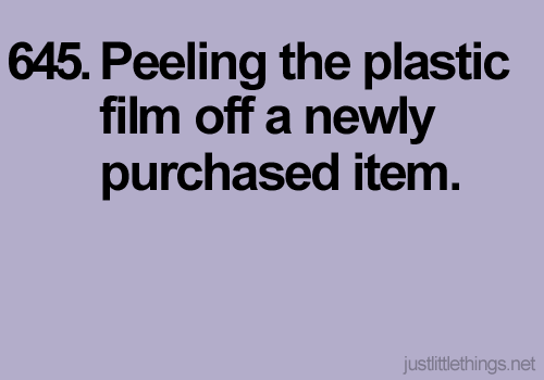 Just Little Things