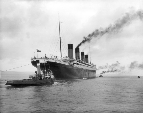 fyeah-history: April 2nd 1912 - RMS Titanic leaving Belfast