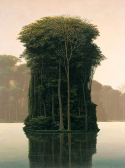 magnolius:  Paintings by Tomás Sánchez.  HNNNGGGG That forest looks amazing, it speaks to my subconscious.