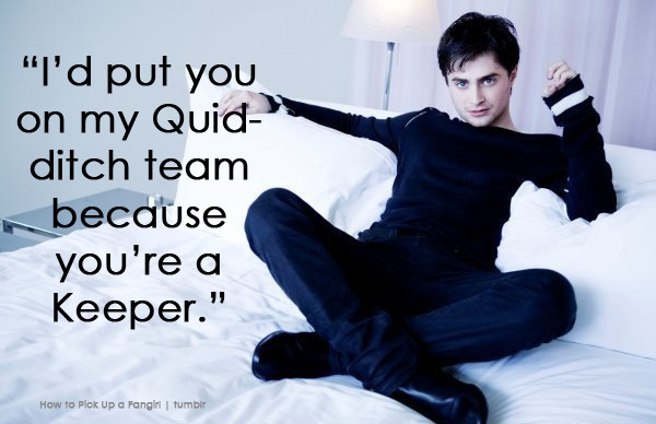 howtopickupafangirl:  How to Pick Up a Fangirl: Pick up lines. Submitted by thoughtless-dreamings
