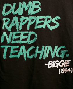 “Dumb rappers need teaching, lesson