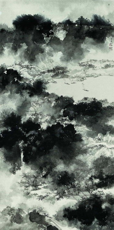 iamjapanese:  Koon Wai Bong（管偉邦 Chinese） Mountains after rain  