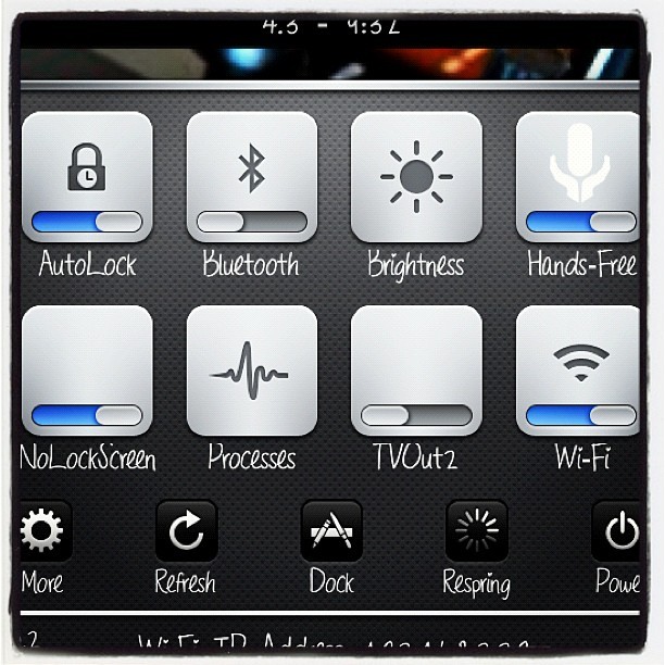 SBsettings (Taken with instagram)