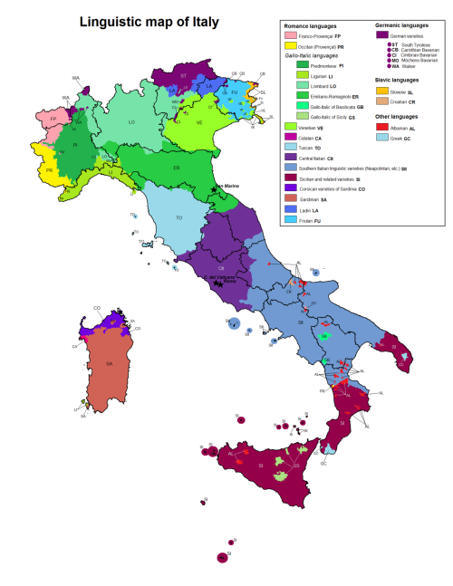 bellalinguista: “What’s the one foreign language all Italians study? - Italian.” A