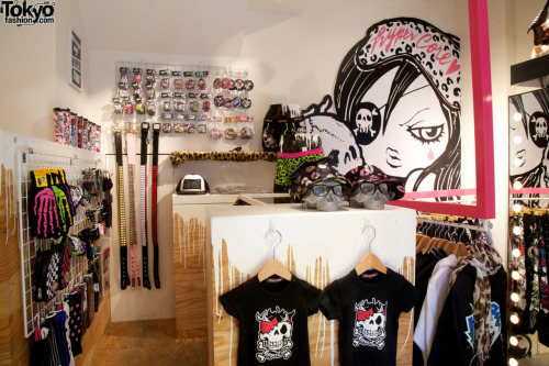 Just posted a new feature - w/ pictures &amp; video - on the punk-meets-manga Harajuku shop &amp; fa