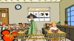 thefemcritique:  “Please take this new history book with a grain of salt, since it focuses primarily on white western males” I knew there had to be a reason I loved Recess so much as a kid 