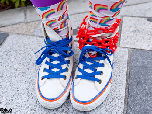 deadlybite: Harajuku Rainbow Decora Color Explosion Girls (Source: Tokyo Fashion)