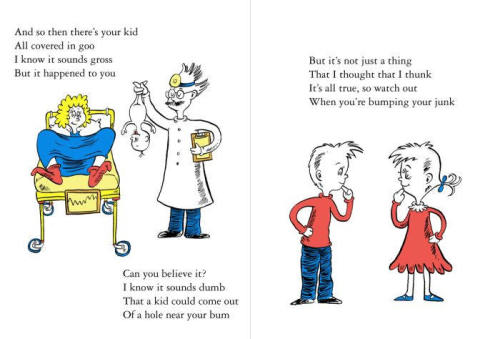 twlboaj:  inkyubeitor:  tardistribute:  piprika:  elasticitymudflap:  shooshoolove:  inside-your-pants:  i-am-thedoctor:  OH. MY. GOD.  holy shit  OH DEAR LORD.  I AM LITERALLY SCREAMING THERE’S TEARS RUNNING DOWN MY FACE HELP ME  sex ed dr. suess style