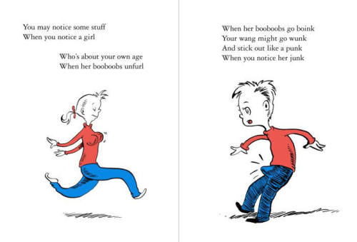 twlboaj:  inkyubeitor:  tardistribute:  piprika:  elasticitymudflap:  shooshoolove:  inside-your-pants:  i-am-thedoctor:  OH. MY. GOD.  holy shit  OH DEAR LORD.  I AM LITERALLY SCREAMING THERE’S TEARS RUNNING DOWN MY FACE HELP ME  sex ed dr. suess style
