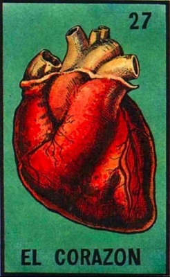 cindysdiscoveries:  El Corazon: I love playing Loteria