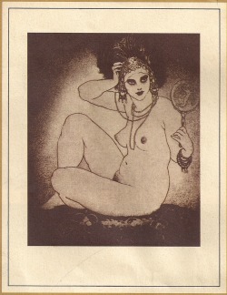 Playboy, 1960S, Art Nouveau Erotica, &Amp;Ldquo;Femme&Amp;Rdquo; (Norman Lindsay)