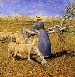 Giovanni Segantini, Mezzogiorno sulle Alpi,