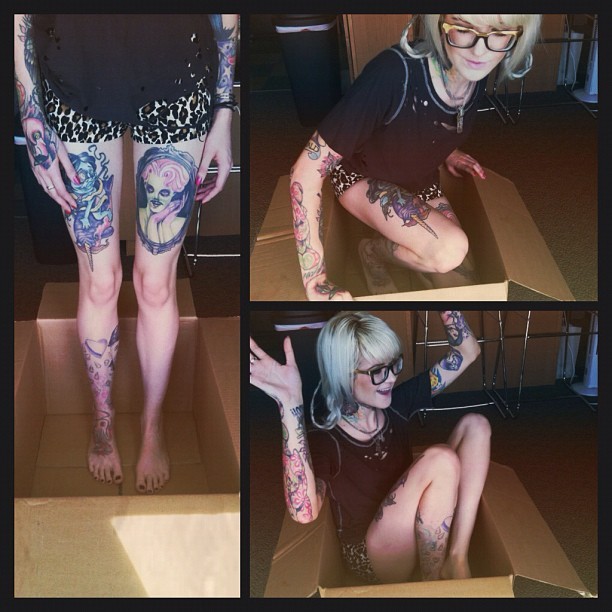 Just easing into another #boxmonday! 🚀 @serena3000 @beyondshay @brookexcampbell