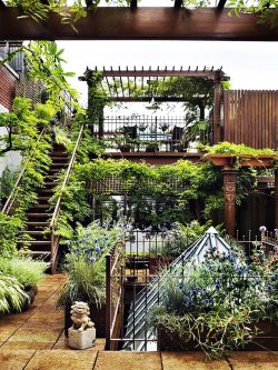 theblackworkshop:  Manhattan Roof Garden