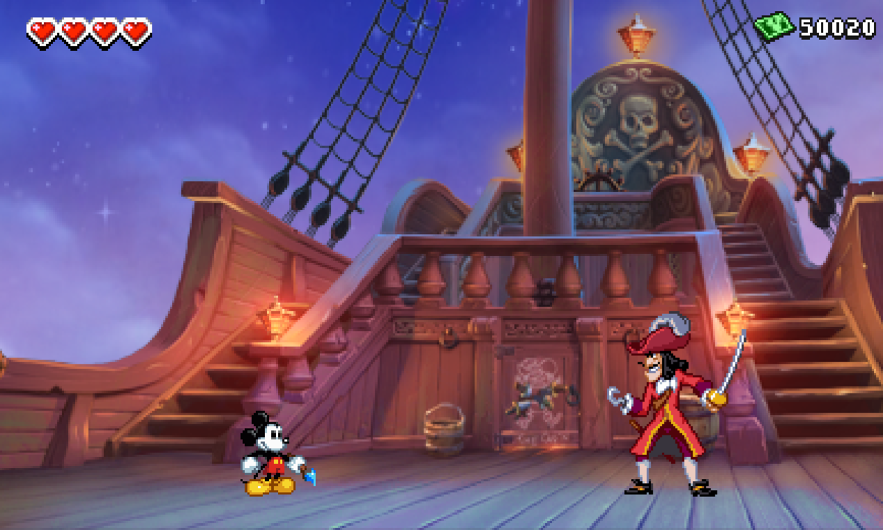 tinycartridge:  Epic Mickey: Power of Illusion’s first 3DS screenshots show the