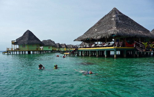 visitheworld:Snorkeling at Punta Caracol, Bocas Del Toro, Panama (by ex_magician).