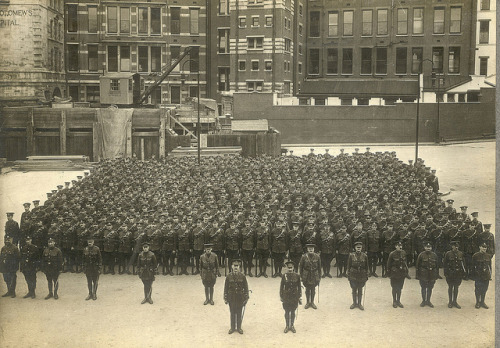 The Post Office Rifles on parade by British Postal Museum &amp; Archive on Flickr.The Post Office Ri