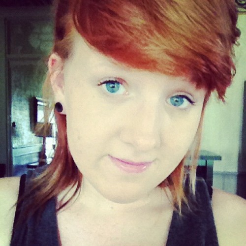 Porn photo #girl #red #hair #haircolour #iphoneography