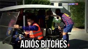 When you finish your test and your teacher lets you leave: