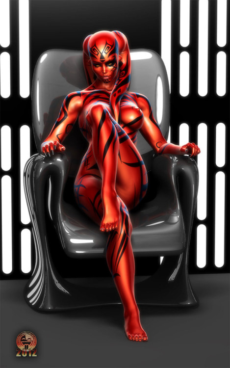 galactic-basic:  NSFW Wednesday features a very sexy Darth Talon showing us the curvier side of the Sith. darthhell of DeviantArt is behind these sexy sith pictures and he has a vast gallary of equally NSFW pictures to thumb through.