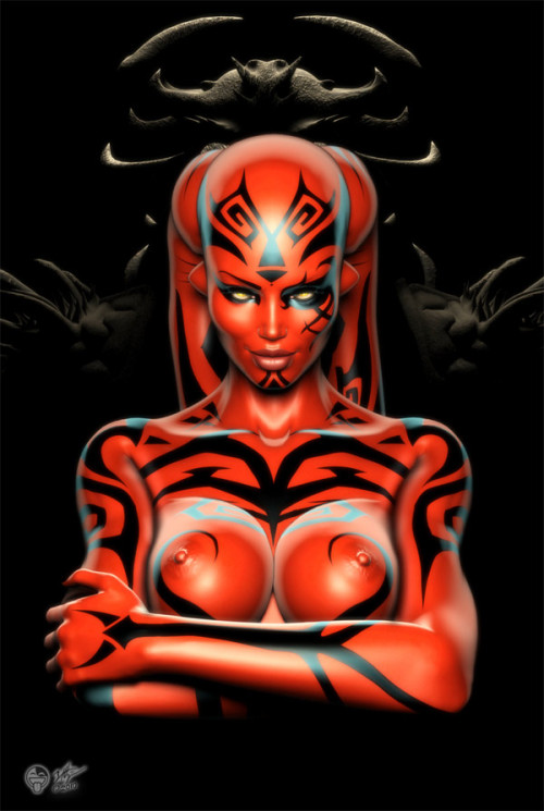 galactic-basic:  NSFW Wednesday features a very sexy Darth Talon showing us the curvier side of the Sith. darthhell of DeviantArt is behind these sexy sith pictures and he has a vast gallary of equally NSFW pictures to thumb through.