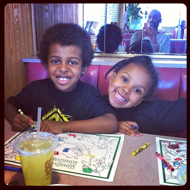 Us at Golden Nugget today.  (Taken with instagram)