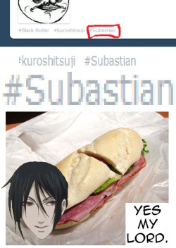 blondalois-trancy:  pondermoofin:  aminafication:  omg I laughed so hard xD  I’m in tears. That ‘Subastian’ sure looks tasty X’D *snorted*  SCREAMING 