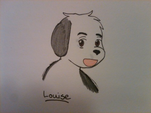 Here, Tumblr, have a cartoon of Louise!