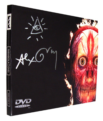 XXX maynardsdick:  Parabola dvd signed by Alex photo