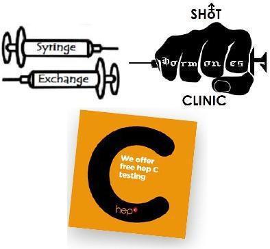 Every Thursday 10am-2pm The Shot Clinic/Syringe Exchange is open for all your injection needs & 