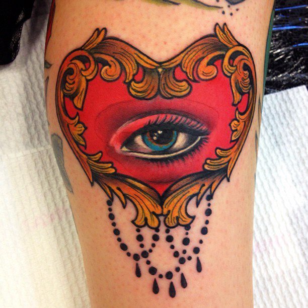 fuckyeahtattoos:  My new favourite tattoo &lt;3 It’s a ‘Lovers Eye’. 