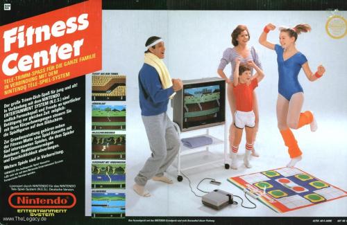 Fitness fun for the whole family (80s style)