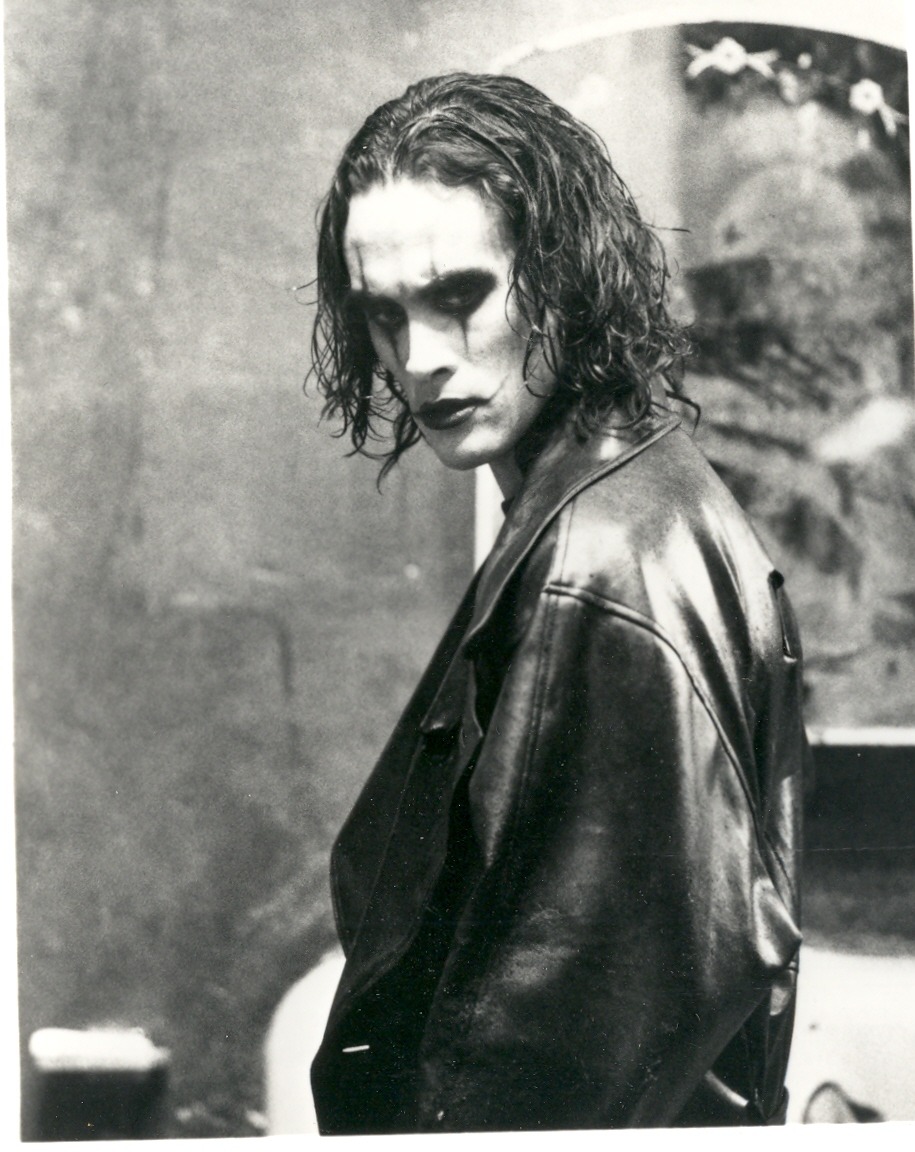 cinemahound:  The Crow, 1994 Based on a comic book, It stars Bruce Lee’s son, Brandon