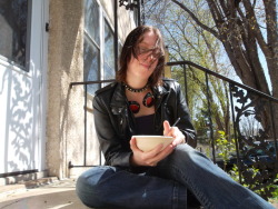 Breakfast on the front porch today! Also I&rsquo;m about to go get my hair done today and I have noooo idea what I&rsquo;m gonna do with it so zomg stay tuned!