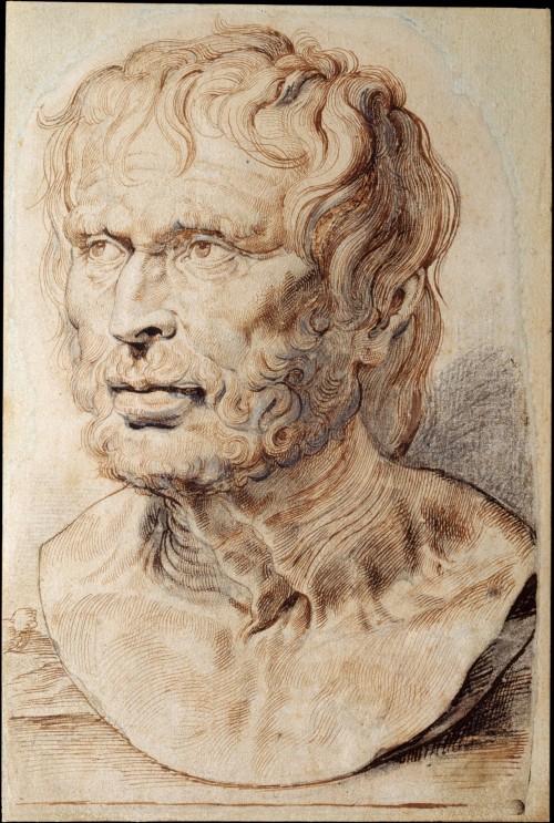 historyofbaroqueart: Bust of Pseudo-Seneca by Peter Paul Rubens Date: 1600-1625