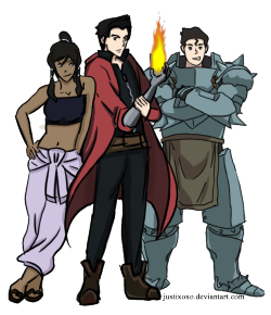 fyeahmako:  Makorralin FMA Crossover (by ~justixoxo)  TLOK + FMA = Whoaaa…naice. :D