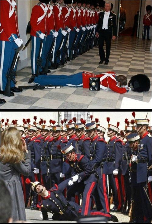 bloomd:royal guards passed out, because i can post whatever the fuck i please on my blog