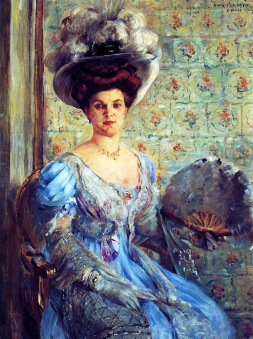 Portrait of Eleonore von Wilke, Countess, Finkh Lovis Corinth