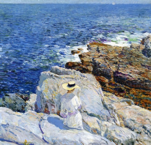 The South Ledges, Appledore, Frederick Childe Hassam 