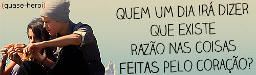 Tudo isso com você...